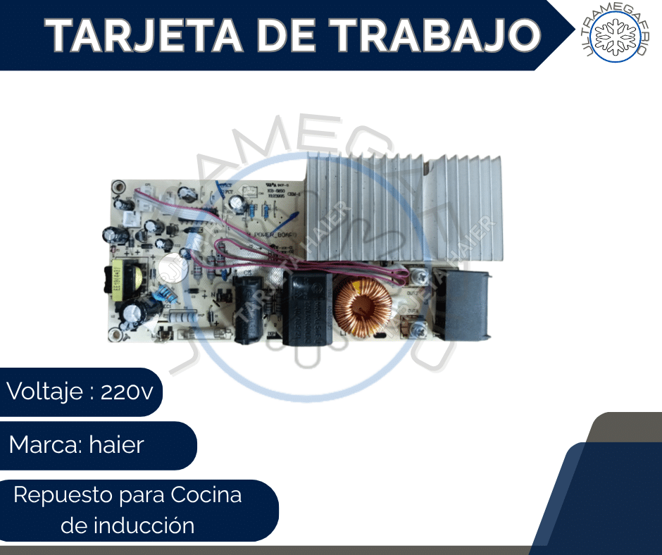 Tarjeta de Trabajo Haier