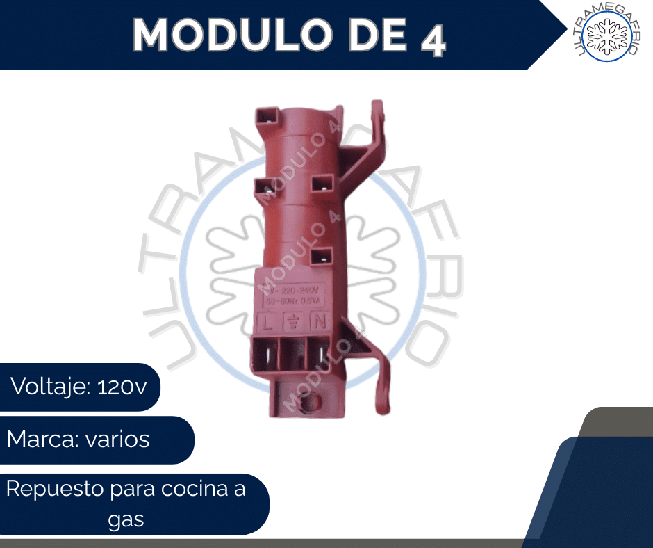 MODULO DE 4 CHISPEROS