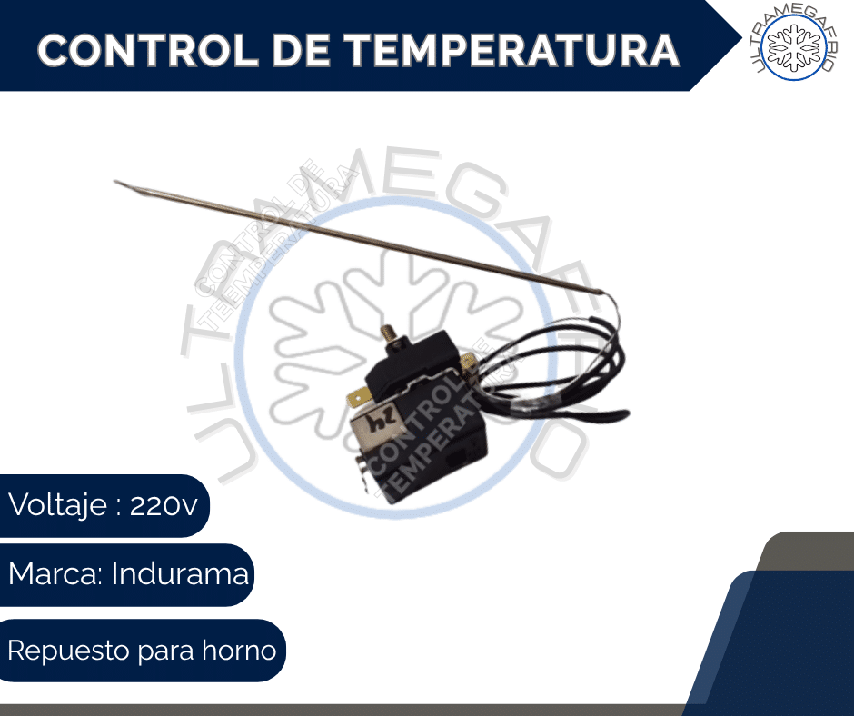 Control de temperatura Indurama